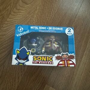 Sonic the Hedgehog Metal Sonic & Dr. Eggman Action Figure Set